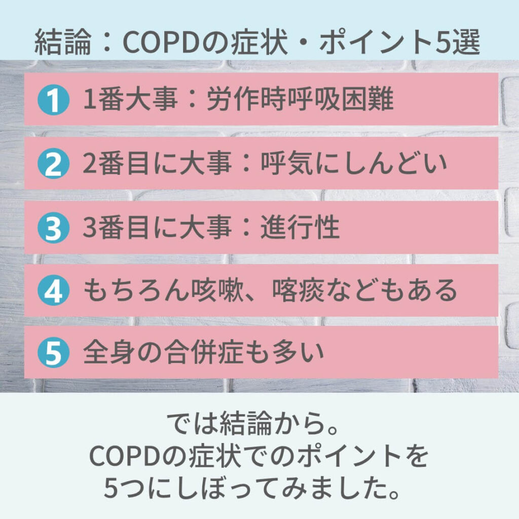 COPD症状